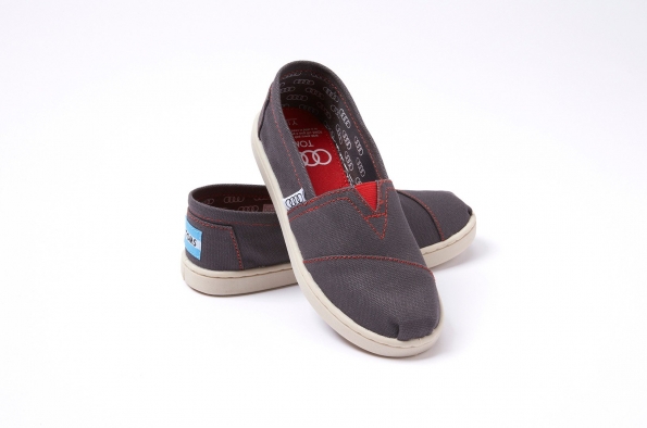 Audi and TOMS collaborate for limited edition shoe designed exclusively for Audi buyers Releases Official Media Site NEWSROOM